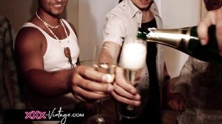 Double Penetration with Natalli Di Angelo at a swinger party