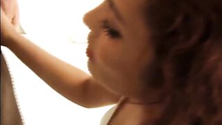 Redhead Getting Facial After Anal