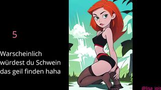 Kim Possible is your mistresse! (GER, JOI, Countdown)