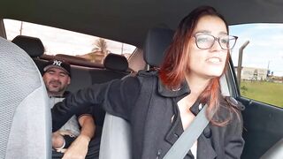Casada motorista de aplicativo pegou passageiro se masturbando!