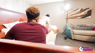 SluttyBBWs- Peyton Thomas big beautiful woman hotel room cuckold