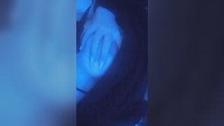 Hawt student shows her titties.