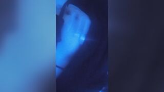 Hawt student shows her titties.