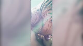 Hawt Latin chick banging favourite dong after having a large climax, this babe gets wicked and swallows all the cum