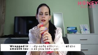 Unpacks and tests the Empress dildo from Playgirl Play Box