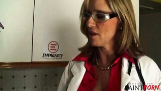 Lascivious Doctor Screws Her Patient for Relief