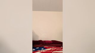 Trans woman solo masturbation