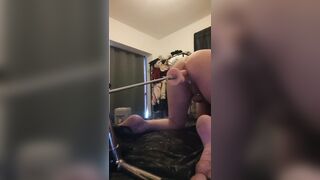 That babe screws my snatch for the 2nd time of the day and this babe goes in full