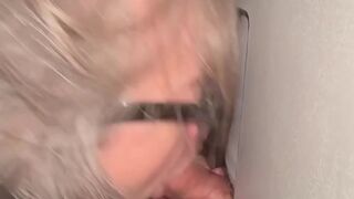 Good gloryhole with jizz flow movie - watch a lot greater amount at my OF