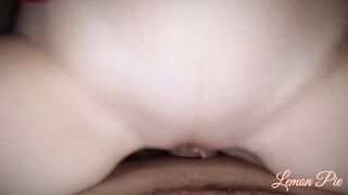 Unfathomable Creampie in Teen Chick's Cunt During Quarantine - No Birth Control Impregnation