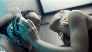 Excited Golden-haired Angel Seduces Brunette hair At Dressing Room - Sexy Lesbo Sex In advance of Unbirth VORE TRAILER