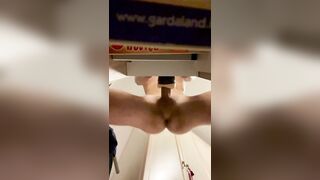 Fleshlight stretched by overweight weenie