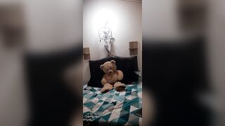 Concupiscent ally masturbates and makes movie for her boss