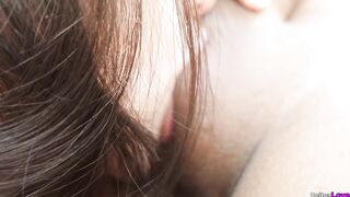 Gorgeous cutie asks for cum in her throat and a pleasurable butt-licking