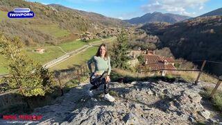 Miss Pasion was training and tore her panties ???? CUM BUTT