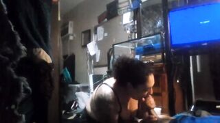 begging to eat my dong up in advance of her chap comes