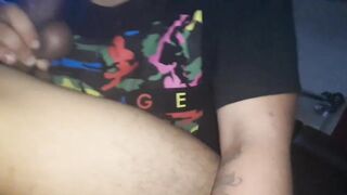 Sloppy Oral from Chubby Butt Lalin girl