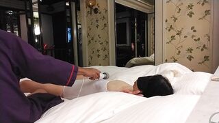 ウニウニ・・・ベッドの上で気持ちよくしてもらいました～(^^♪