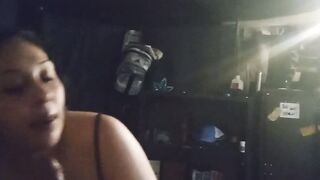 Gobbled up Large dong