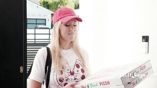 Large Booty White Angel Shows Up With A Bread To Get Bred