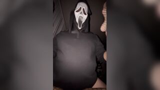 Ghostface destroys this vagina