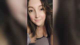 Girlfriend Rubs Her Titties For U