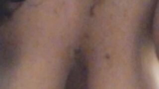 Screwing my hotty from behind (bazookas view)