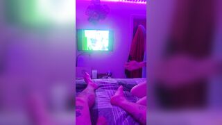 Creampied my bestfriend wile watching her butt jiggle