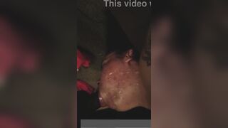 large titty snow bunny gives soppy oral sex