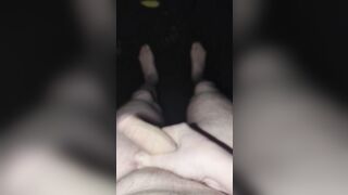 Masturbating bare outside during a storm, my girlfriend would look hawt moist and have a fun this so much
