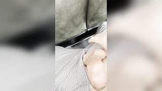 CUM IN THE BUS