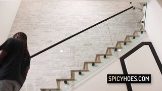 Breasty mother I'd like to fuck Takes 2 Biggest Knobs Right Into Her Booty And Vagina