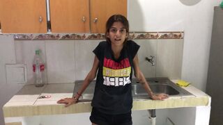 I make my stepsister suck my schlong in the fresh abode our parents bought HD porn