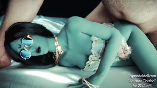 Elegant Alien Queen Gets Pounded In the BUTT! (Fun Model Doll Sorceress 105cm)