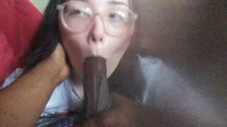 Nerdy female gags on bbc