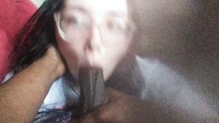 Nerdy female gags on bbc