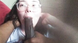 Nerdy female gags on bbc