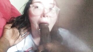 Nerdy female gags on bbc