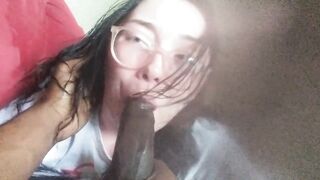 Nerdy female gags on bbc