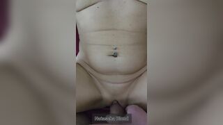 I licked Ukrainian doxy and cum in her twat.