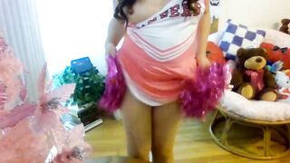 Ravishing Oriental Cheerleader Finds Her Tutor Hard In Sexy Sex Casting