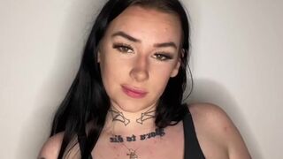 British teen JOI bawdy talk