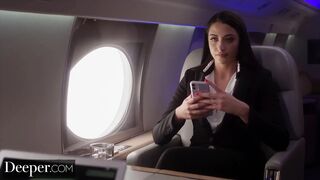 Deeper. Seth submits to slavemaster boss Angela White