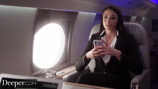 Deeper. Seth submits to slavemaster boss Angela White