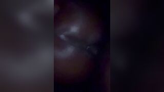Black Gets her Creamy Vagina Drained