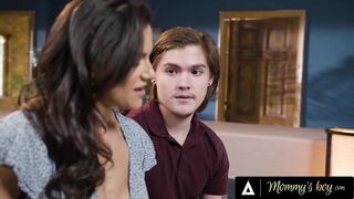 MAMMA'S MALE - Lascivious Freya Parker Invites Her BF's Stepmom Penny Barber To A Wild 3some