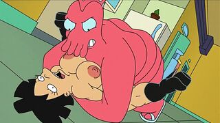 Zoidberg & Amy Classic Toon Video