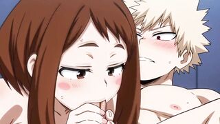 Bakugo x Ochako (MHA) AI