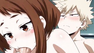 Bakugo x Ochako (MHA) AI