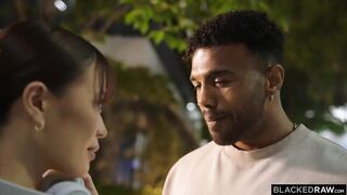 BLACKEDRAW Small Girl Momo Sakura Meets Impressive Stranger And Has Fantastic BBC Workout